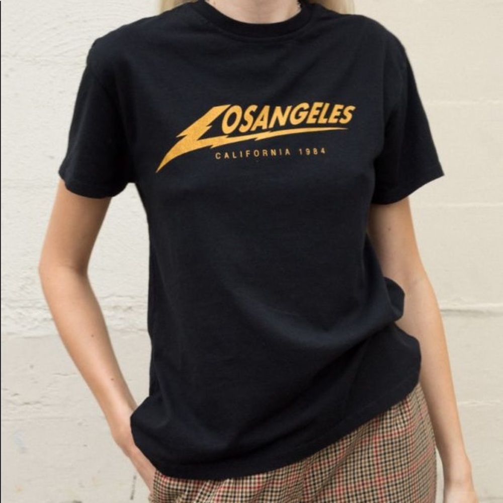 brandy melville los angeles t-shirt